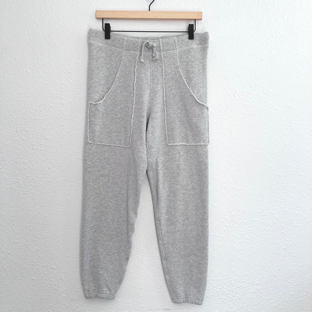 Frank & Eileen Eamon Jogger Sweatpants Women XS Gray Triple Fleece Luxury Relax